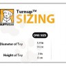 Ruffwear® TurnUp™ - интерактивная упругая игрушка - 