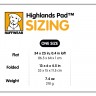 Технологичный коврик (пенка) для собак RUFFWEAR® Highlands Pad™ - 